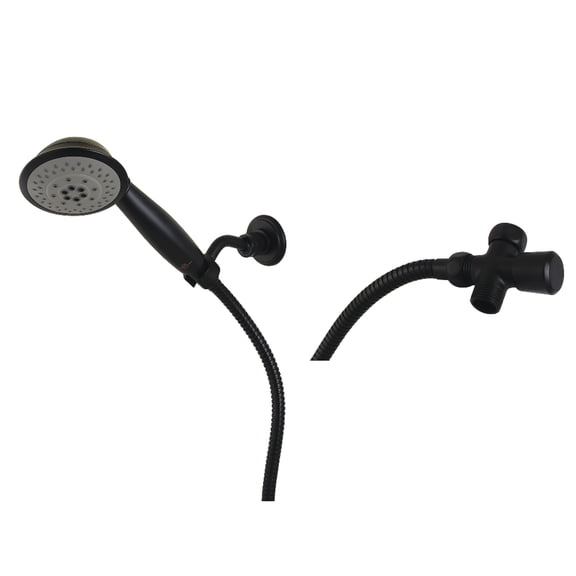 Kingston Brass KX2520BD Shower Scape Multi-Function Hand Shower Kit, Matte Black