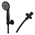 thumbnail image 1 of Kingston Brass KX2520SD Shower Scape Multi-Function Hand Shower Kit, Matte Black, 1 of 5