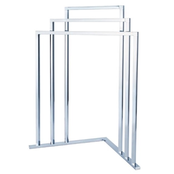 Kingston Brass SCC8271 L Shape 3-Tier Iron Construction Corner Towel Rack