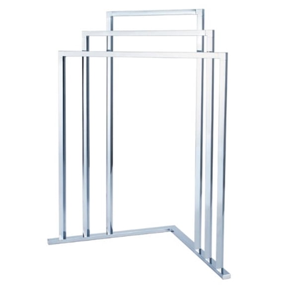 Kingston Brass SCC8271 L Shape 3-Tier Iron Construction Corner Towel Rack