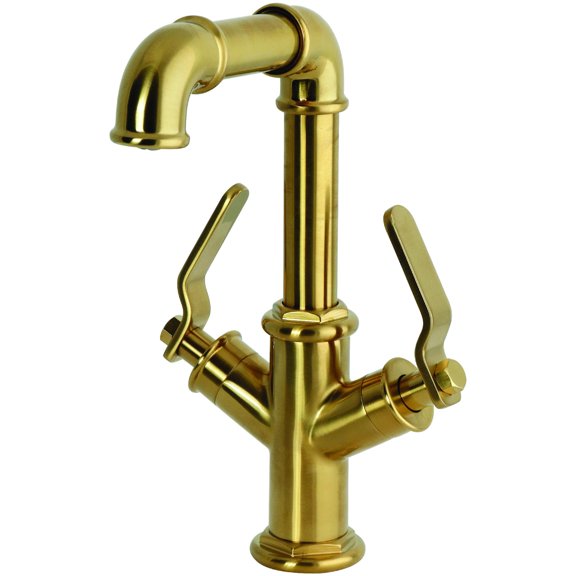 Kingston Brass LS6303KL Whitaker 1.2 GPM Single Hole Bathroom Faucet - Brass
