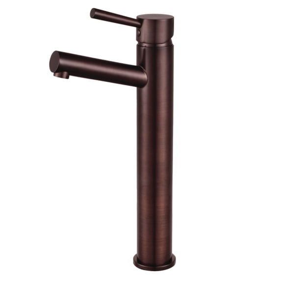 Kingston Brass LS8415DL Concord Single-Handle 1-Hole Deck Mount Vessel Faucet in Oil Rubbed Bronze