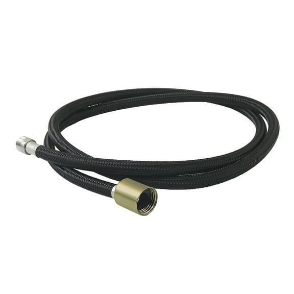 Kingston Brass LSSPRHOSE593AB 59" Braided Pull Down Kitchen Faucet Spray Hose, Antique Brass