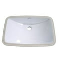 thumbnail image 1 of Kingston Brass Forum White China Undermount Bathroom Sink with Overflow Hole, 1 of 3
