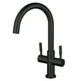 thumbnail image 1 of Fauceture LS8290DL Concord Double-Handle Vessel Sink Faucet, Matte Black, 1 of 4