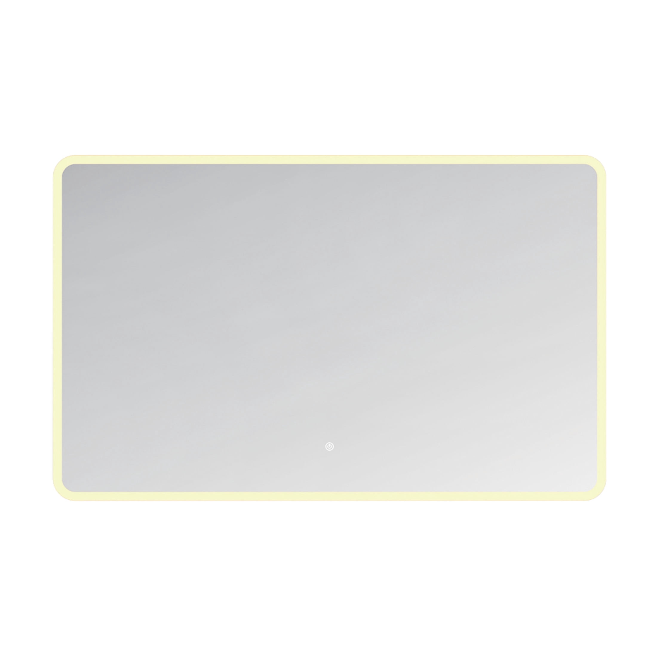 Kingston Brass MR2024830 Aurora 30-Inch x 48-Inch LED Bathroom Mirror, Front and Back Light, Anti-Fog, Dimmable Touch Sensor Lighted Mirror in Silver