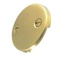 thumbnail image 1 of Kingston Brass Made To Match Bathtub Overflow Plate Brushed Brass Brushed, 1 of 5