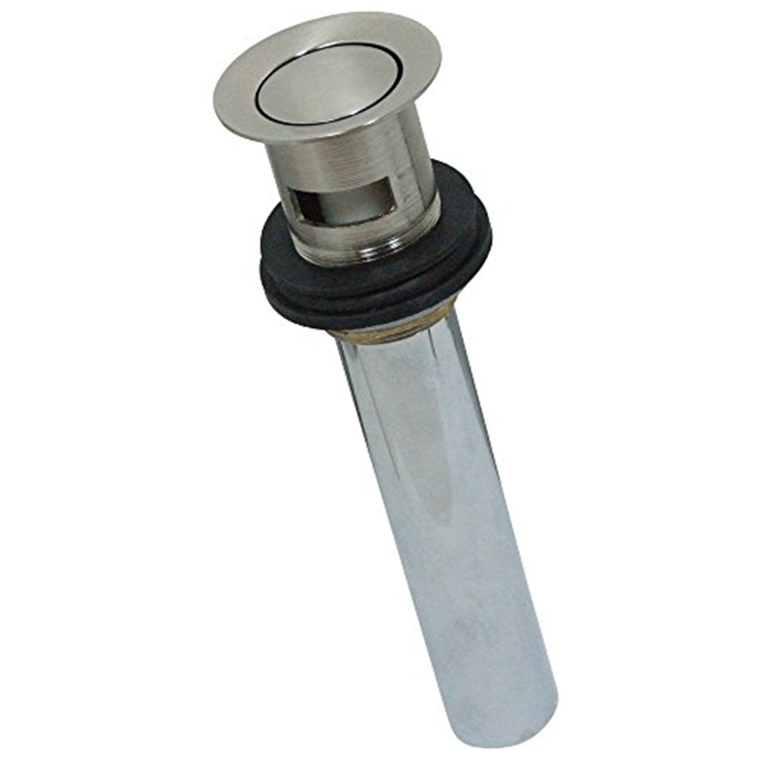 Brass, Bathroom Sink Drain, Push Pop-Up Drain with Overflow KB8108