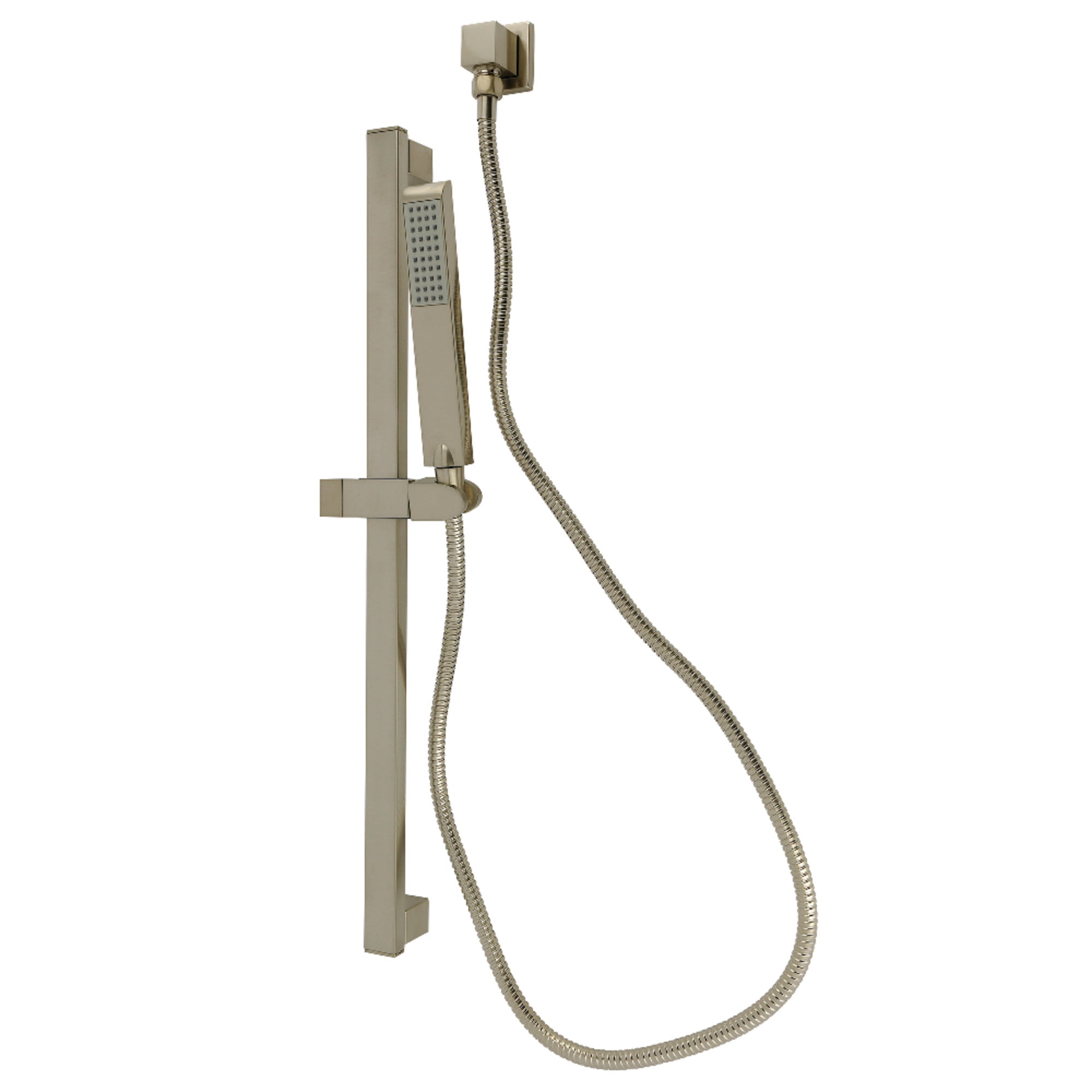 Kingston Brass Made to Match KXK2548 Shower System with 26" Slide Bar and Hand Shower, Brushed Nickel