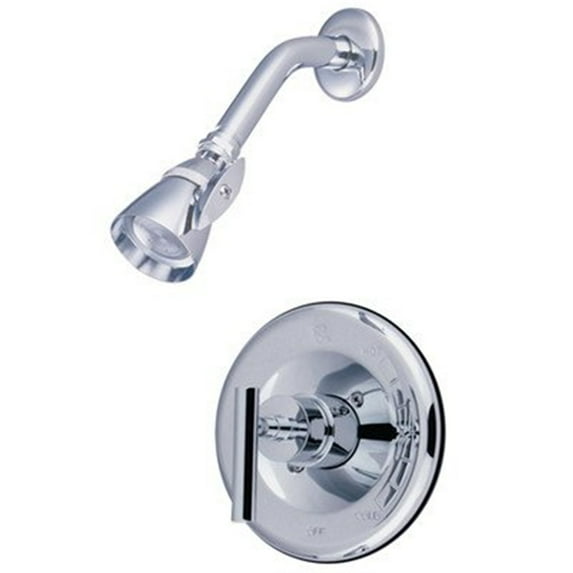Single Handle Shower Faucet in Polished Chrome Finish