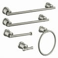 thumbnail image 1 of Kingston Brass BAHK9112478SN Mathsson Bathroom Accessory Set, Brushed Nickel - 5 Piece, 1 of 2