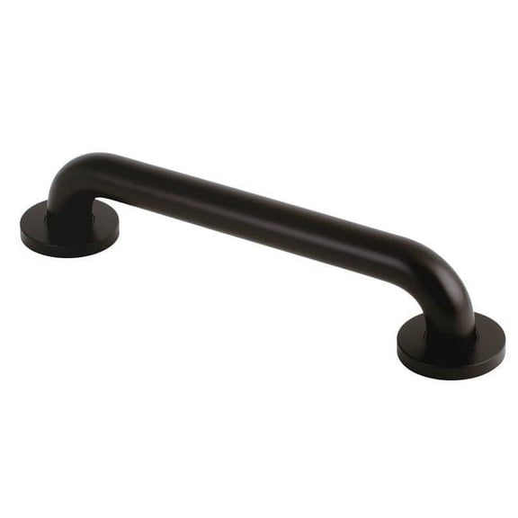 Kingston Brass Meridian Decorative ADA Grab Bar - Oil Rubbed Bronze - 12 in.