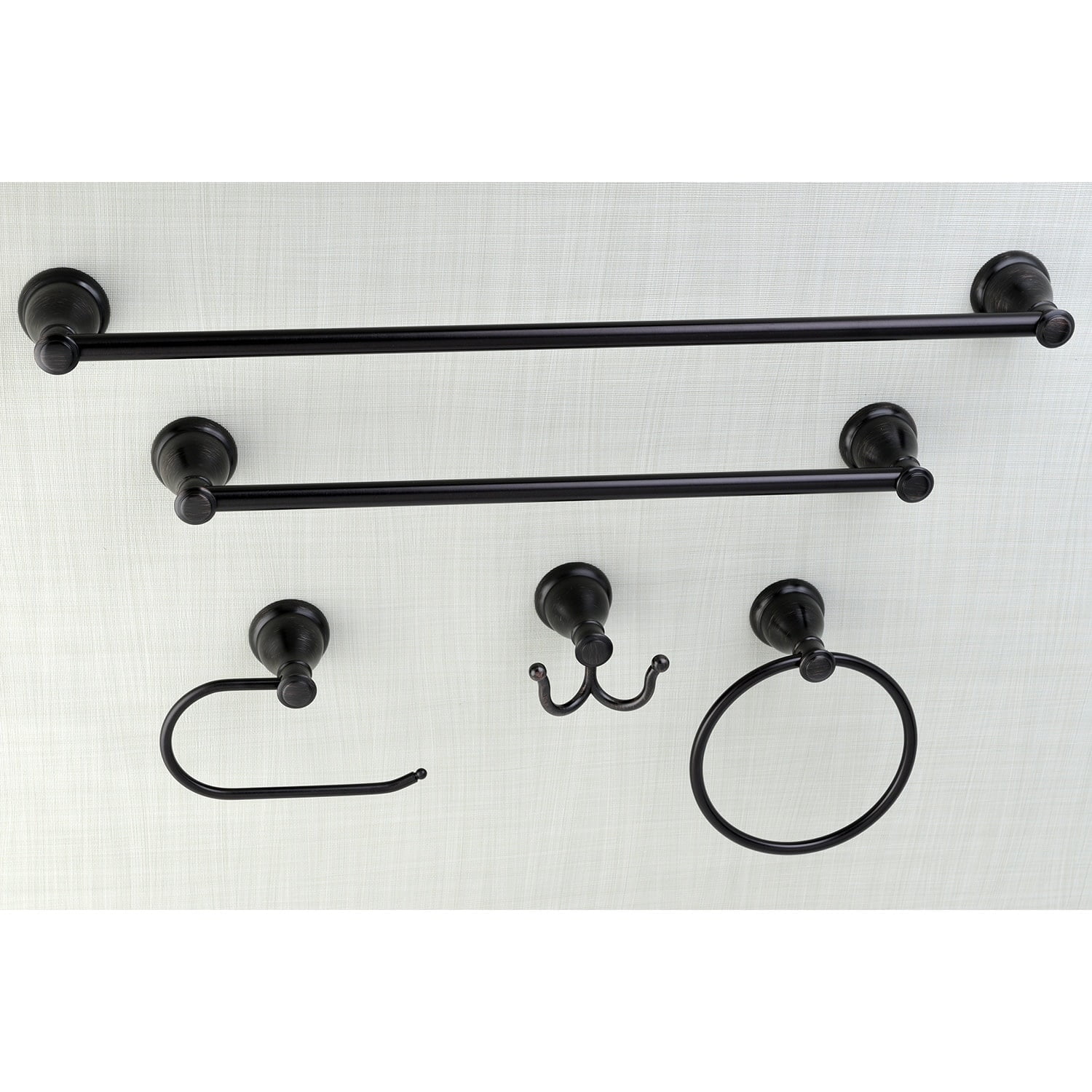 Kingston Brass Mesa Verde 5-Piece Bathroom Accessory Set Oil Rubbed ...