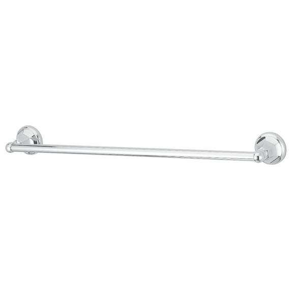 Kingston Brass BA4812C Metropolitan 18-Inch Single Towel Bar in Polished Chrome