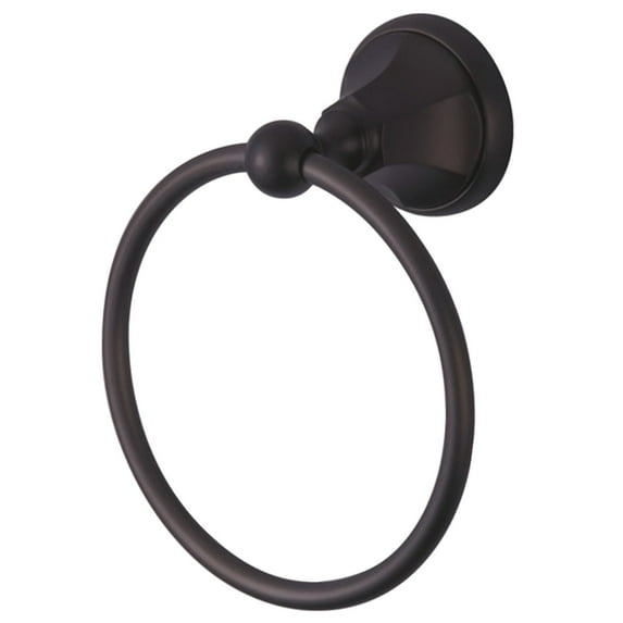 Kingston Brass Metropolitan 6-Inch Towel Ring Oil Rubbed Bronze Oil Rubbed Bronze Finish