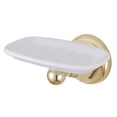 thumbnail image 1 of Kingston Brass BA4815PB Wall-Mount Soap Dish Holder in Polished Brass, 1 of 3