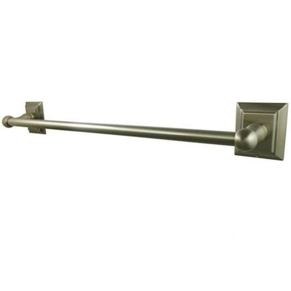 Kingston Brass BA6011SN Millennium 24" Towel Bar, Satin Nickel