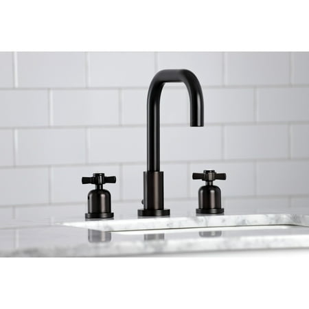 Kingston Brass Millennium 8 in. Widespread Bathroom Faucet Oil Rubbed Bronze Oil Rubbed
