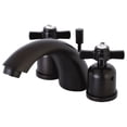 thumbnail image 1 of Kingston Brass Millennium KB8955ZX Mini Widespread Lavatory Faucet with Retail Pop-up Drain, Oil Rubbed Bronze, 1 of 2