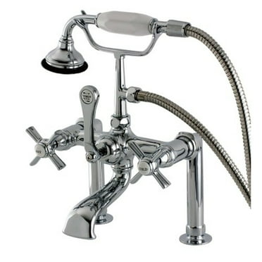 Kingston Brass AE104T1ZX Deck Mount Clawfoot Tub Faucet AE104T1ZX
