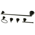 thumbnail image 1 of Kingston Brass BAH82134478ORB Modern Concord 5 Piece Bathroom Accessory Set, Oil Rubbed Bronze, 1 of 2