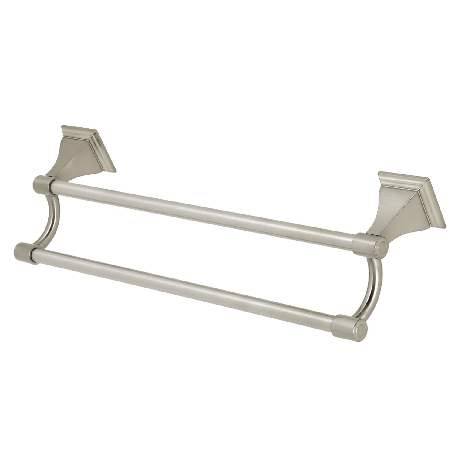Monarch 18-Inch Brushed Nickel Dual Towel Bar