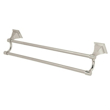 Kingston Brass  Monarch 24-Inch Dual Towel Bar Polished Nickel Polished