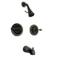 thumbnail image 1 of Kingston Brass NB660AL Water Onyx Twin Lever Handl, 1 of 3