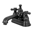 thumbnail image 1 of Kingston Brass NS7000AX 4 in. Centerset Bathroom Faucet, Black Stainless Steel, 1 of 2