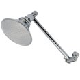 thumbnail image 1 of Kingston Brass P10K1 Victorian 4-7/8" Shower Head with 10" Adjustable Shower Arm, Polished Chrome, 1 of 2