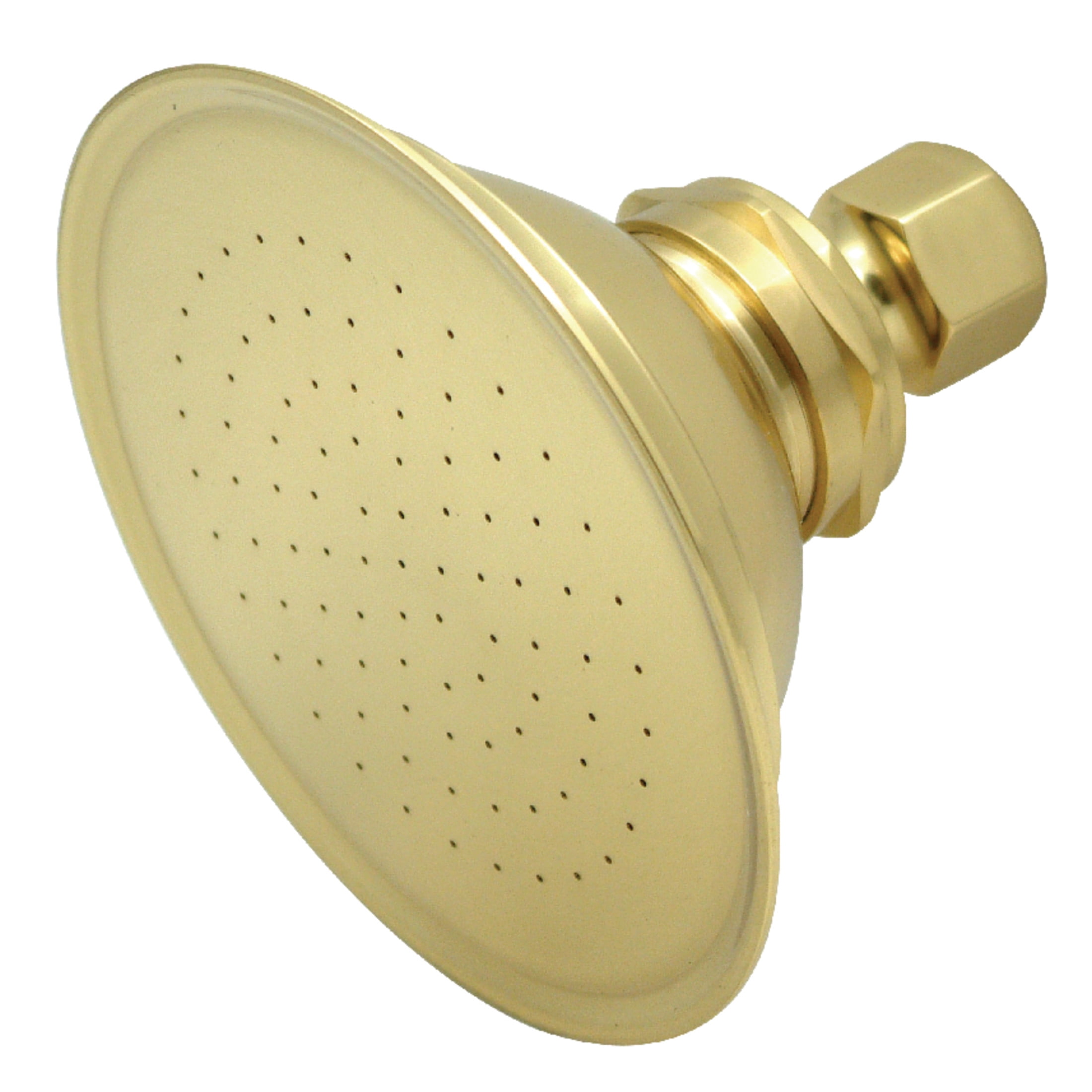 Kingston Brass P10PB Victorian 4-3/4-Inch Round Raindrop Brass Shower Head in Polished Brass