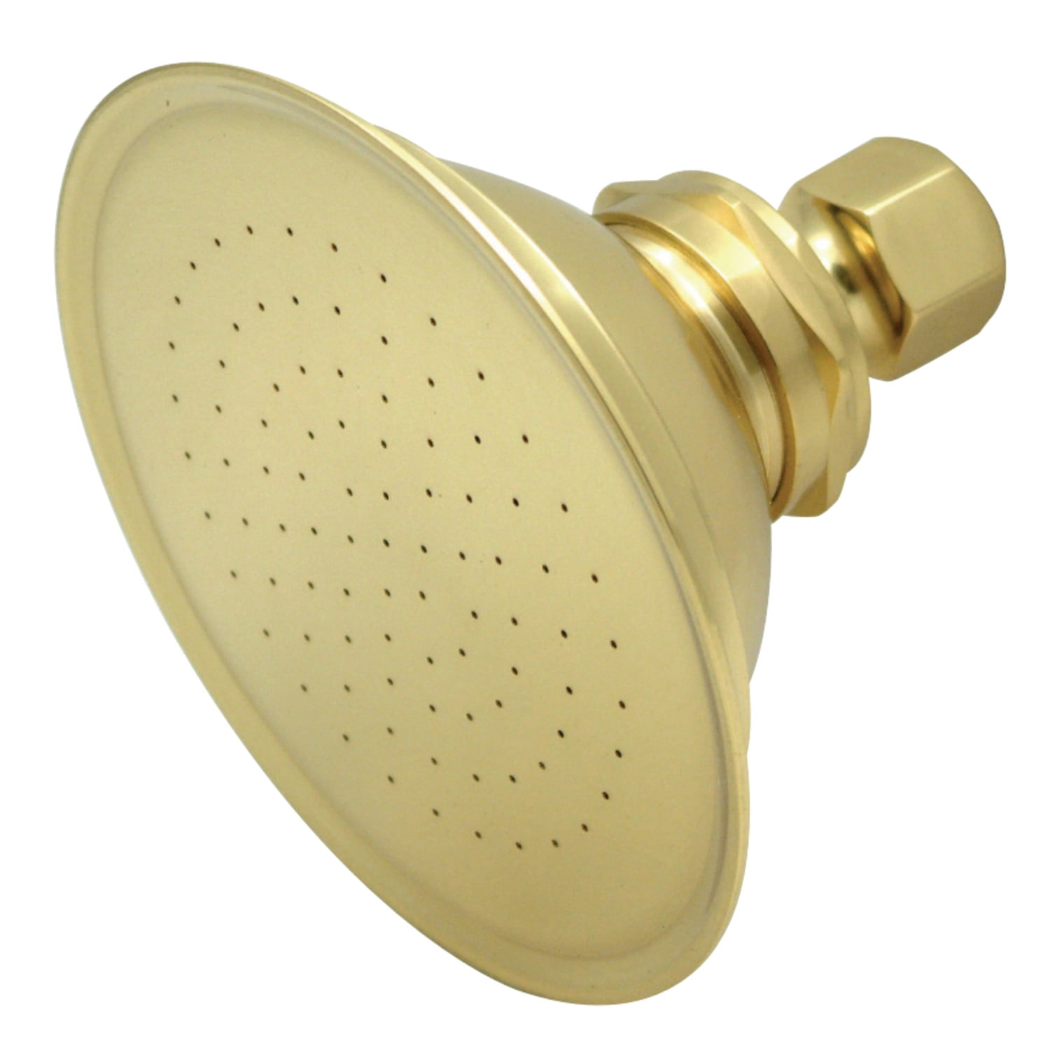 Victorian Polished Brass Wall Mounted Rain Shower Head