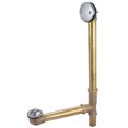 thumbnail image 1 of Kingston Brass PDLL3168 21-Inch Brass Lift and Turn Tub Waste and Overflow in Brushed Nickel, 1 of 4
