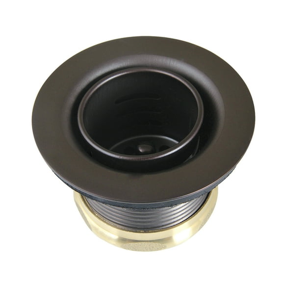 Kingston Brass K451BORB Portland Stainless Steel Bar Sink Basket Strainer in Oil Rubbed Bronze