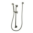 thumbnail image 1 of Kingston Brass  Professional Shower Combination - Satin Nickel Finish, 1 of 1