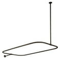 thumbnail image 1 of Kingston Brass CC3155 Rectangular Shower Rod CC3155, 1 of 2