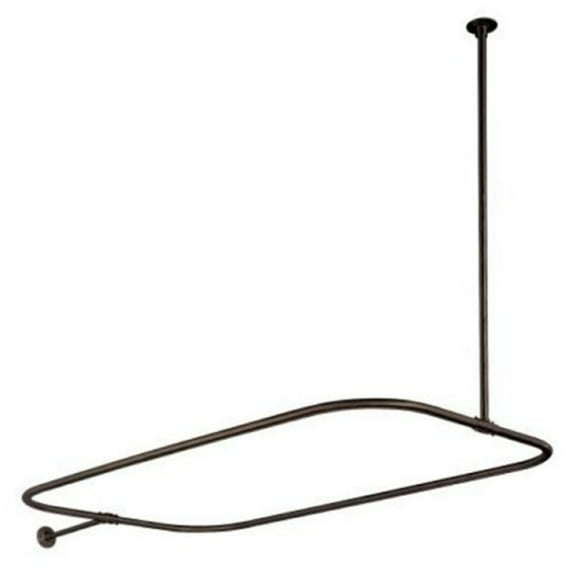 Kingston Brass CC3155 Rectangular Shower Rod CC3155