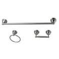 thumbnail image 1 of Kingston Brass  Restoration 3-Piece Bathroom Hardware Brushed Nickel Brushed Nickel Finish, 1 of 5