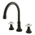 thumbnail image 1 of Kingston Brass KS2345PX Roman Two-Handle Deck Mount Roman Tub Faucet, Oil Rubbed Bronze, 1 of 4