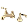 thumbnail image 1 of Kingston Brass KS4462FL Two Handle 8 inch to 16 inch Widespread Lavatory Faucet with Brass Pop-up, 1 of 2