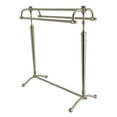 thumbnail image 1 of Kingston Brass SCC2268 Warwick 28-Inch Freestanding Pedestal 3-Tier Towel Rack in Brushed Nickel, 1 of 4