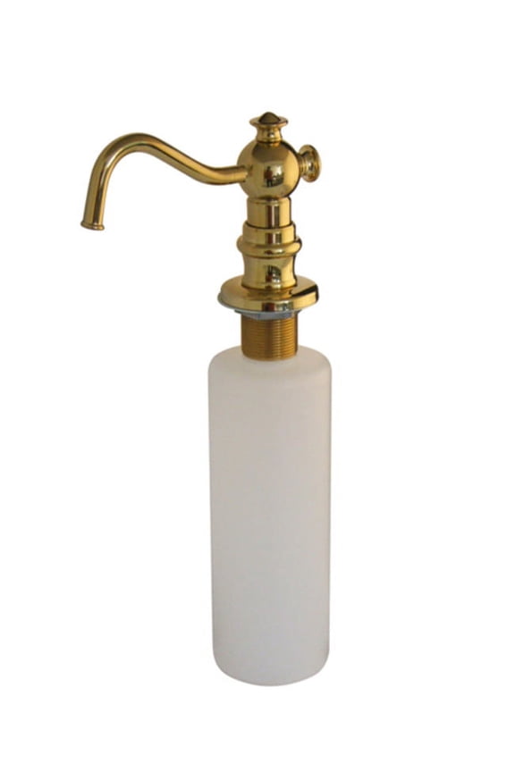 SD7602 Vintage Soap Dispenser, Polished Brass