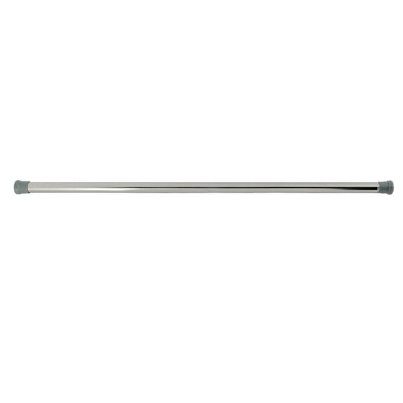 Kingston Brass SR361 Edenscape 36"-60" Stainless Steel Adjustable Tension Shower Curtain Rod, Polished Chrome