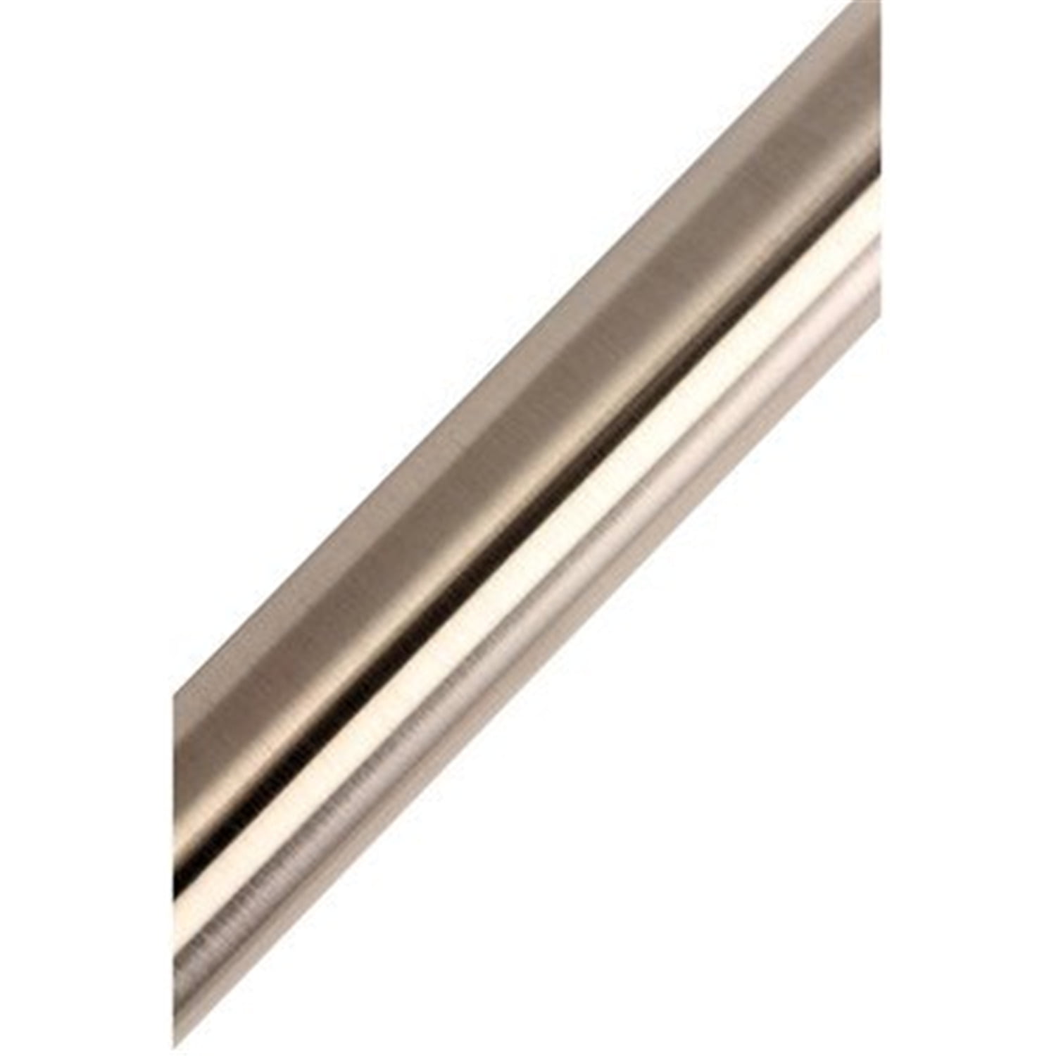 Kingston Brass Edenscape SR608 Americana 72" Adjustable Stainless Steel Tube for Shower Curtain Rod Use Only,  Satin Nickel