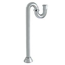 Kingston Brass ST14191 Vintage 1-1/4 Inch Brass S-Trap, 18 Gauge in Polished Chrome