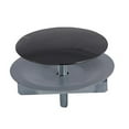 thumbnail image 1 of Gourmetier Studio SC1000 Chrome Plated Bathroom and Kitchen Faucet Hole Cover Black Nickel, 1 of 3