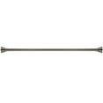thumbnail image 1 of Kingston Brass Satin Nickel Adjustable Tension Shower Rod with Decorative Flange, 72-Inch, 1 of 15