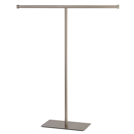 Kingston Brass CC8208 Claremont T-Shape Towel Rack, Brushed Nickel