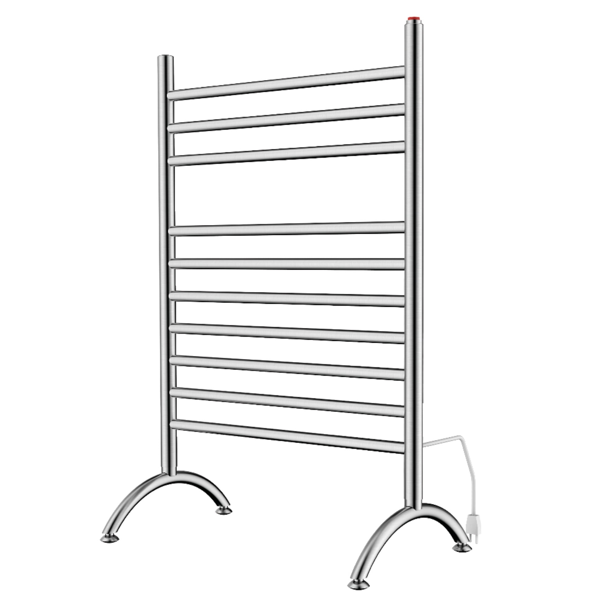 Kingston Brass TWF3123SN Freestanding Plug-In Electric Towel Warmer in Brushed Nickel