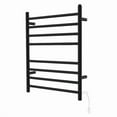 thumbnail image 1 of Kingston Brass TWW3624MB Templeton Wall Mount Hardwired or Plug-In Towel Warmer, Matte Black, 1 of 9
